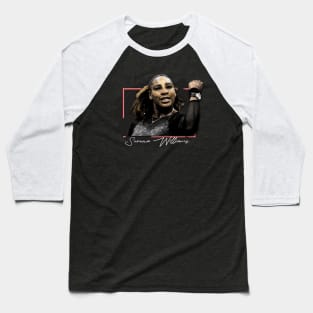 serena williams//scratch paint Baseball T-Shirt